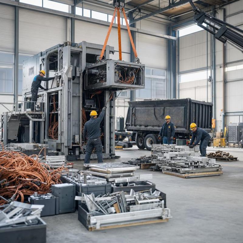 Le vide-maison &agrave; Mainvilliers permet un tri rapide entre objets &agrave; recycler et d&eacute;chets